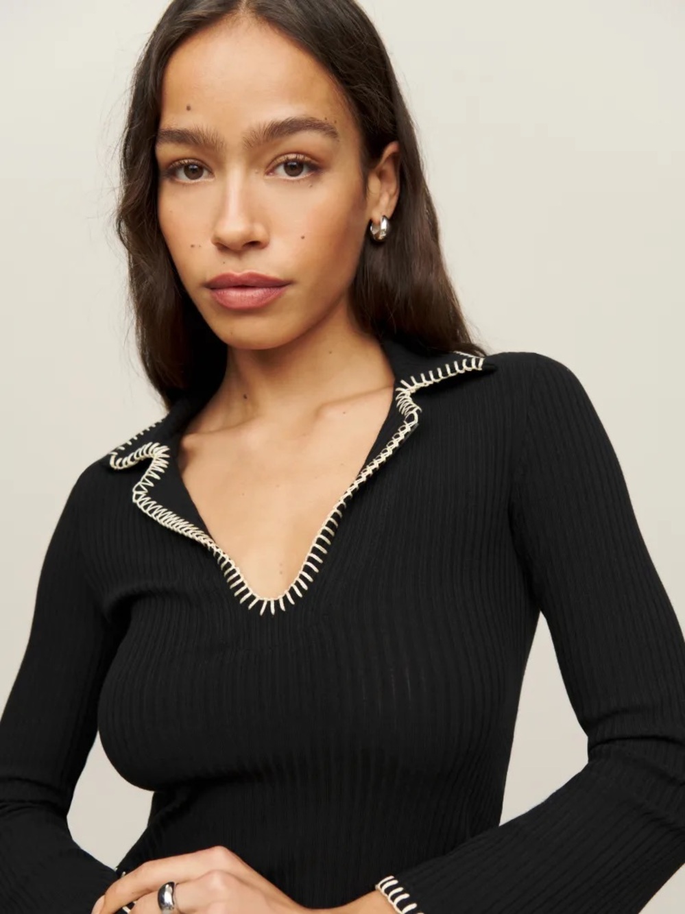 Reformation Nolen Knit Top